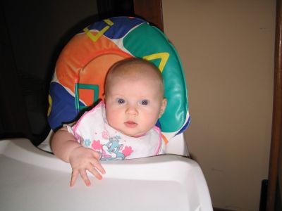 In my high chair